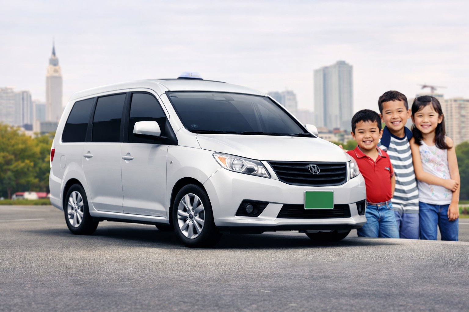 รถตู้สำหรับครอบครัว/กลุ่ม